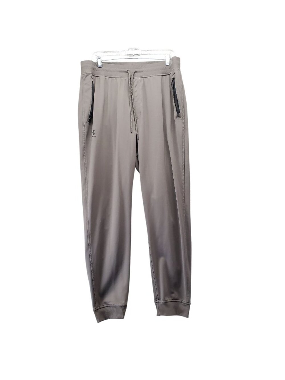 Under Armour Pants Mens XL Gray Loose Fit Stretch Athletic Joggers Zipper